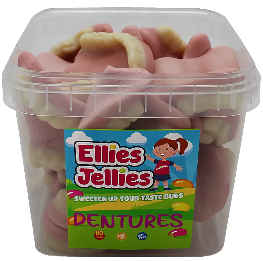 Ellies Jellies® Dentures 784g Square Tub