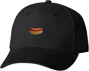 hot dog baseball hat