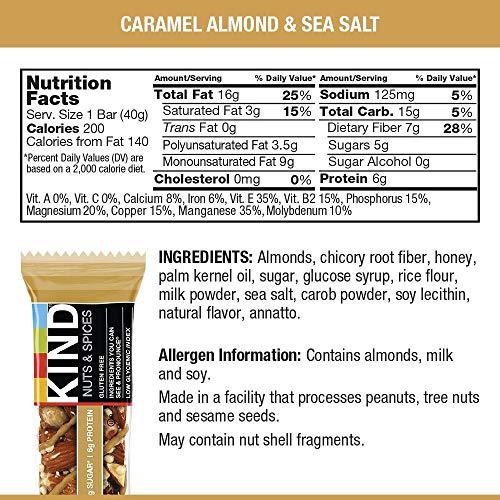 4 KIND+Caramel+Almond+Gluten+Ounce