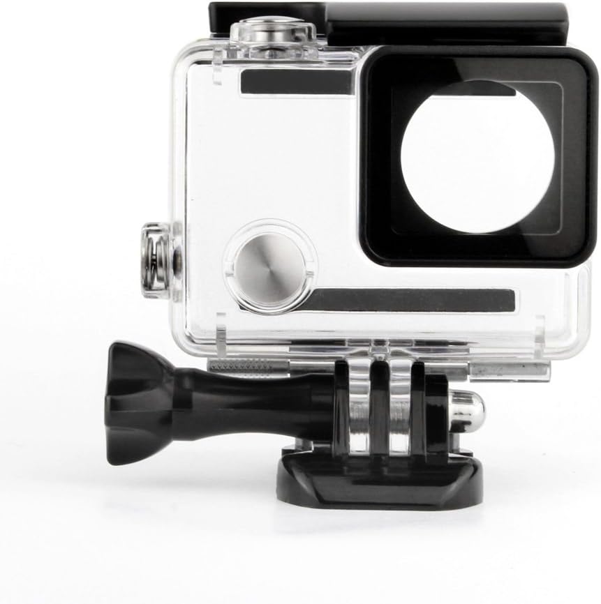 Oluoba Standard Protective Waterproof Dive Housing Case for GoPro Hero 4 Hero 3+ Hero 3 Hero4 Hero3 Camera - Underwater 40 Meters