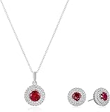MORGAN & PAIGE .925 Sterling Silver & Round Created