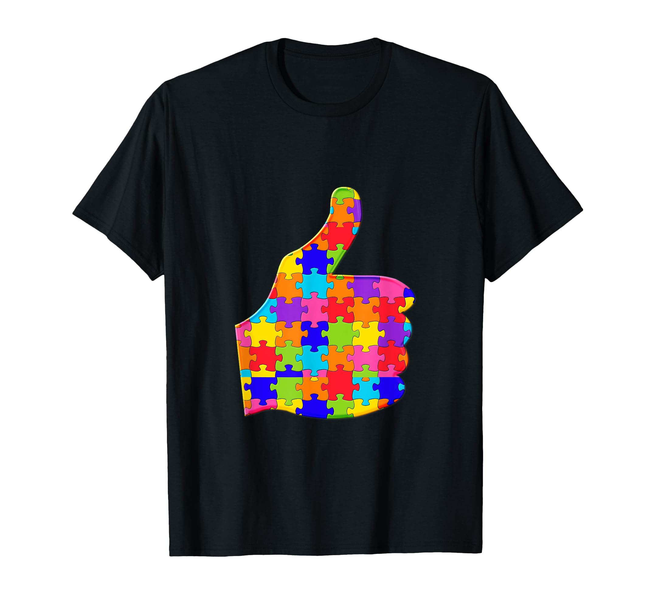 Like Thumbs up Jigsaw Autism Puzzle T-Shirt