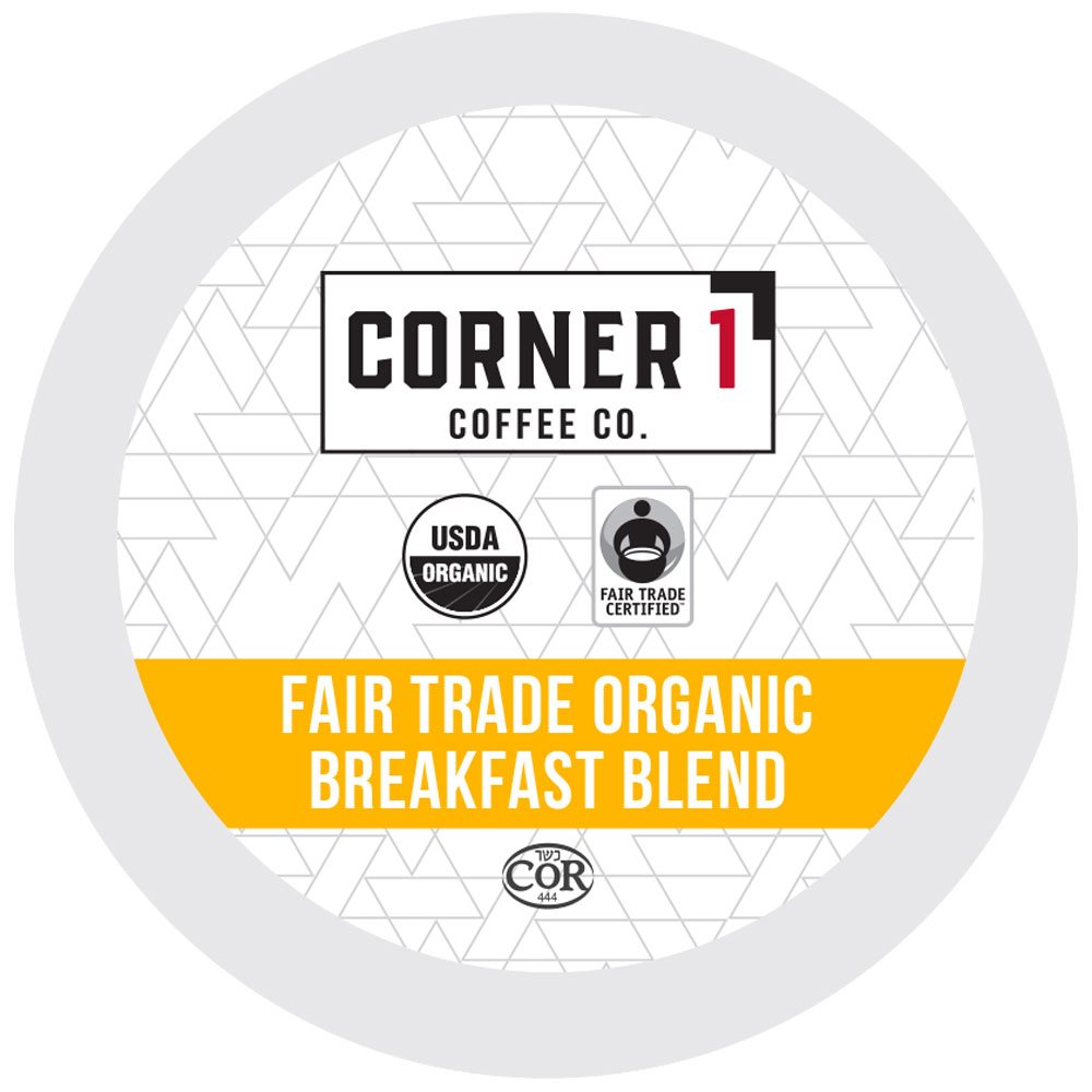 Corner One Fair Trade Organic Single Serve Coffee