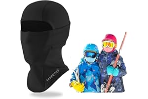 TARPETUR Kids Balaclava Ski Mask - Winter Face Mask - Thermal Windproof Kids Balaclava Mask for Cold Weather Boys Girls