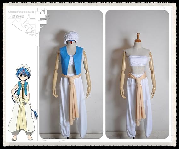 Amazon 10月新番コスプレ衣装 マギ Magi アラジン 完全オーダメイドも対応可能 コスチューム コスプレ コスプレ 仮装 通販