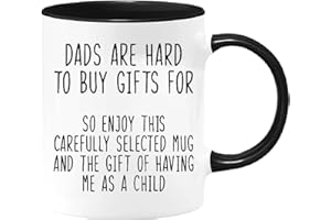 Coffee Mugs for Dad from Kids - Thank You for Being My Father - Funny Gifts for Dad, Husband, Stepdad - Coffee Cups