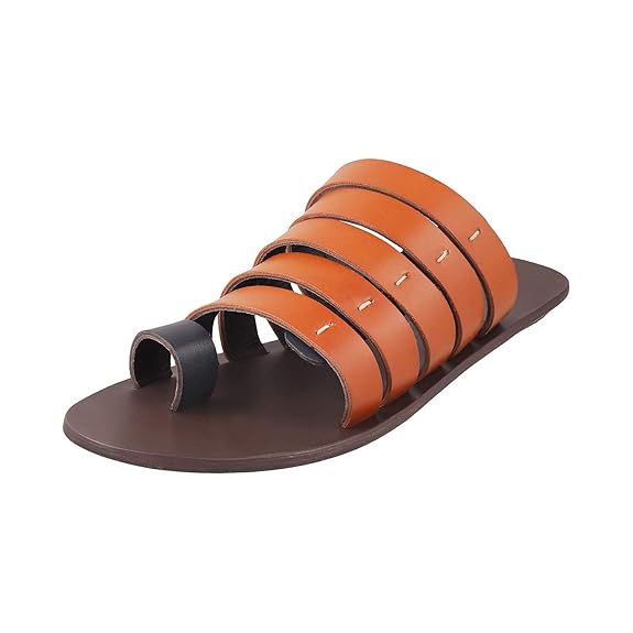 Men's Leather Slippers