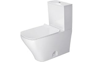 Duravit 2160010000 Durastyle One-Piece Toilet Bowl with 12" Rough-In, 14 5/8" x 27 1/2", Dual Flush (Bowl Only)