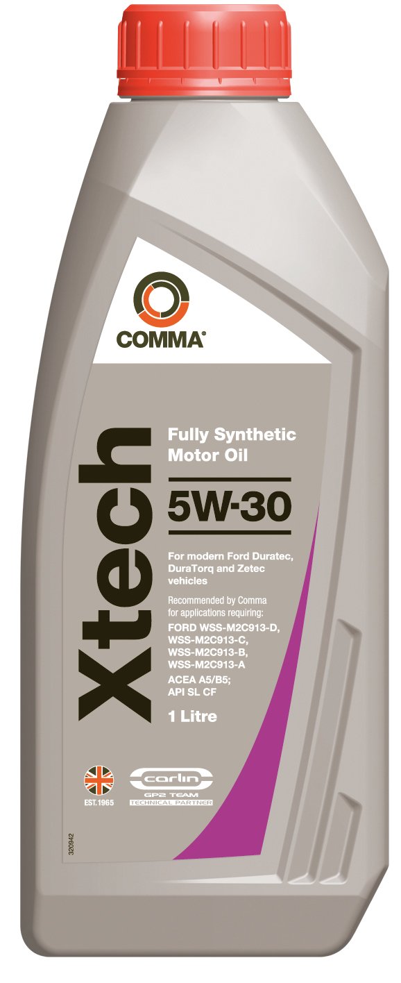 Comma XTC1L XTech Fully Synthetic 5W30 Motor Oil, 1 Liter, Grey