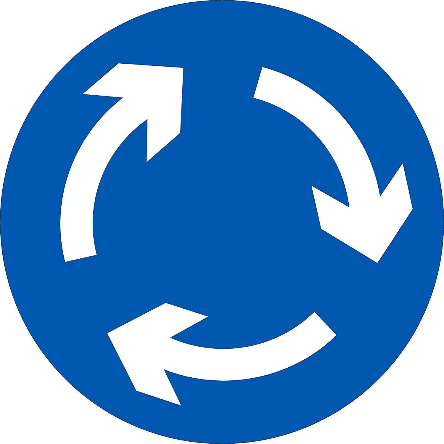 Arrow Right Road Signs With Roundabout Sign Isolated HooDoo Wallpaper