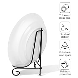 Vivinin 6 Pack Plate Stands for Display, Holder for