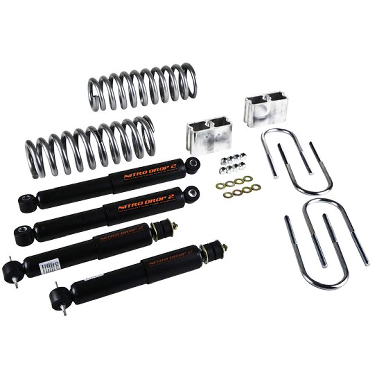 Belltech 443ND Lowering Kit with Nitro Drop 2 Shocks Shocks, Struts