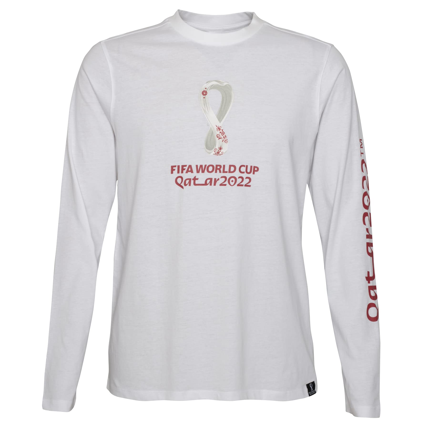FIFA Official World Cup 2022 Long Sleeve Tee, Toddlers, White, Age 4