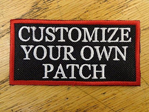 Custom Embroidered Personalized Funny Saying Patch Biker Vest Club USA Made