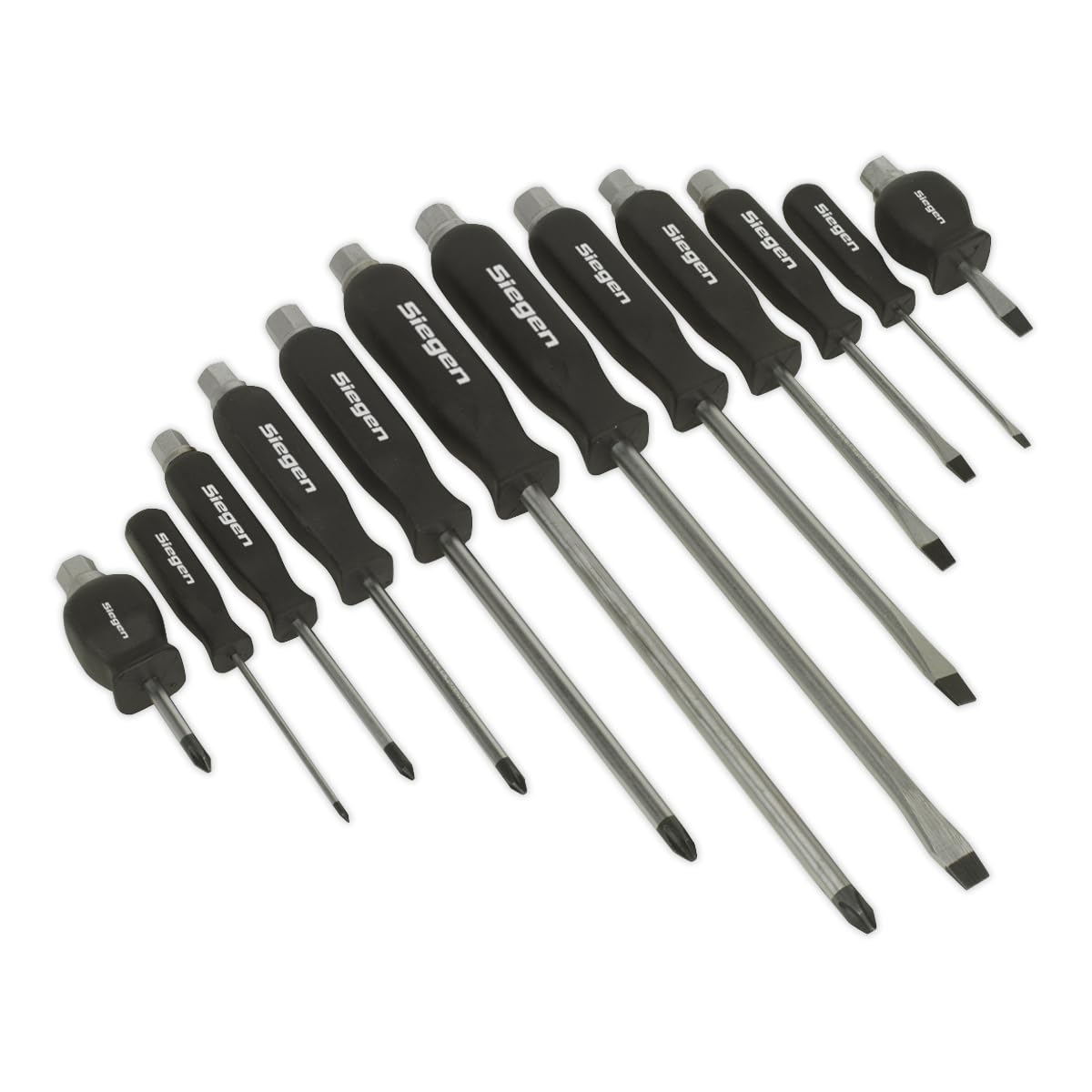 Sealey S0641 Hammer Thru Screwdriver Set, 12 Pieces