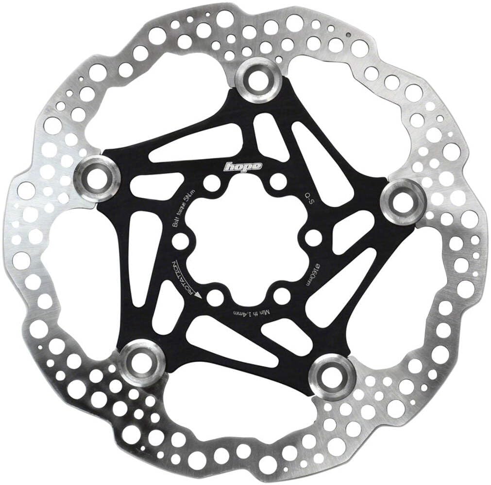 View 1 of Hope Floating Disc Rotor: 160mm Black