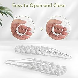 Amazer Shower Curtain Hooks, Decorative Shower