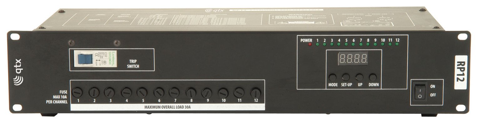 qtx 12 Channel DMX Relay Pack