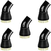 McCulloch A1230-006 Brass Brush (5 Pack) for Select McCulloch Models, Designed for Scrubbing The Toughest Stains, Perfect for Use on Grills, Oven Racks, Auto, and Other Hard Metal Surfaces