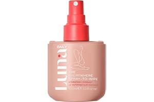 Luna Daily Body Cleansing Spray | Hydrating Feminine & Body Mist with Soft Cotton Scent | pH-Balanced, Gentle & Moisturizing | For Intimate Care, Underarms & Travel Freshness, 100ml