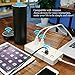 WiFi Smart Power Strip YWTESCH Smart Multi Outlet Surge Protector Compatible with Alexa Remote Control with 4 AC Outlets and 4 USB Ports Via Android iOS Smartphone Tablets
