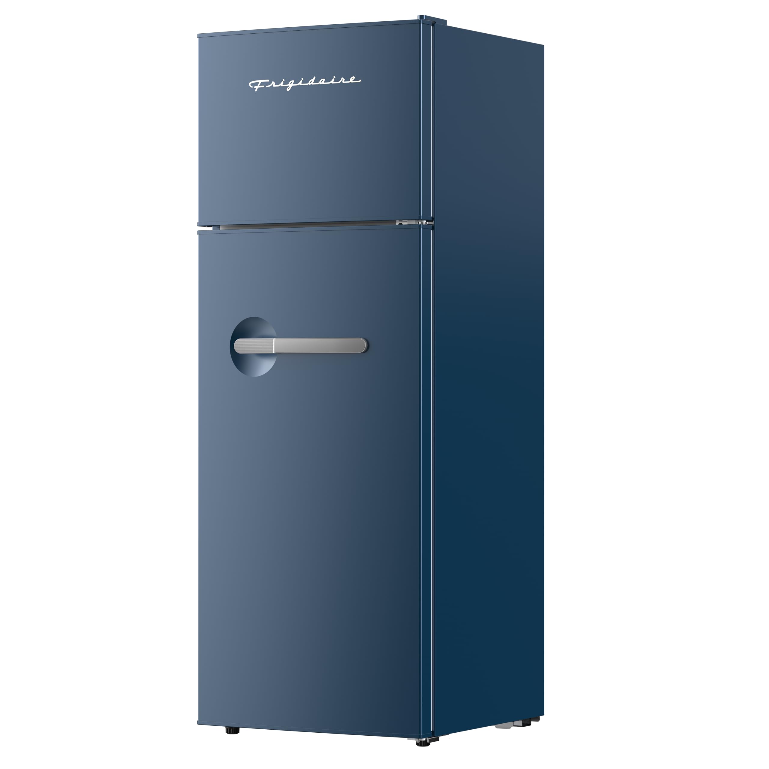 Frigidaire Retro Apartment Size Refrigerator with Top Freezer - 2 Door Fridge with 7.5 Cu Ft of Storage Capacity, Adjustable Spill-Proof Shelves, Door & Crisper Bins, Azure