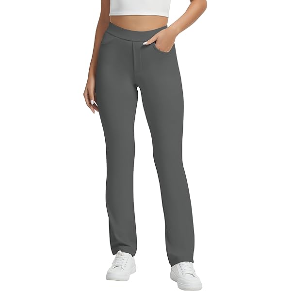 Amazon.com: HUADDE Women's Yoga Dress Pants,Stretchy Work Slacks Pants/Business Casual Straight Leg (S, Black) : Clothing, Shoes & Jewelry Amazon.com: HUADDE Women's Yoga Dress Pants,Stretchy Work Slacks Pants/Business Casual Straight Leg (S, Black) : Clothing, Shoes & Jewelry