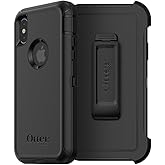 OtterBox DEFENDER SERIES SCREENLESS Case Case for IPhone Xs & IPhone X - Retail Packaging - BLACK