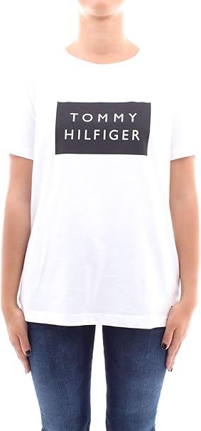 t shirt tommy hilfiger femme blanc