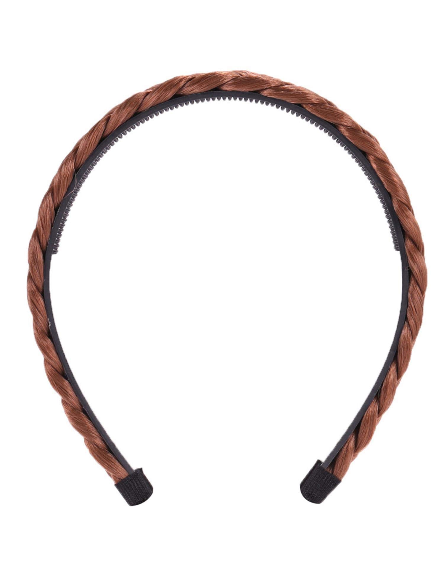 Evelove New Womens Fashion Weave Hair Shape Headband Hair Band Head Piece Headbands