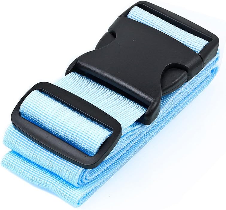 BlueCosto Luggage Strap TSA Approved Combination Lock Adjustable