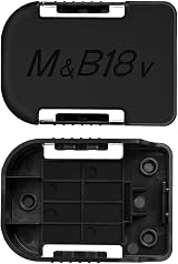 AKKOPOWER Battery Holder 18V Mount Dock Black for BL1850 BL1860 BL1840 BL1830 view 3
