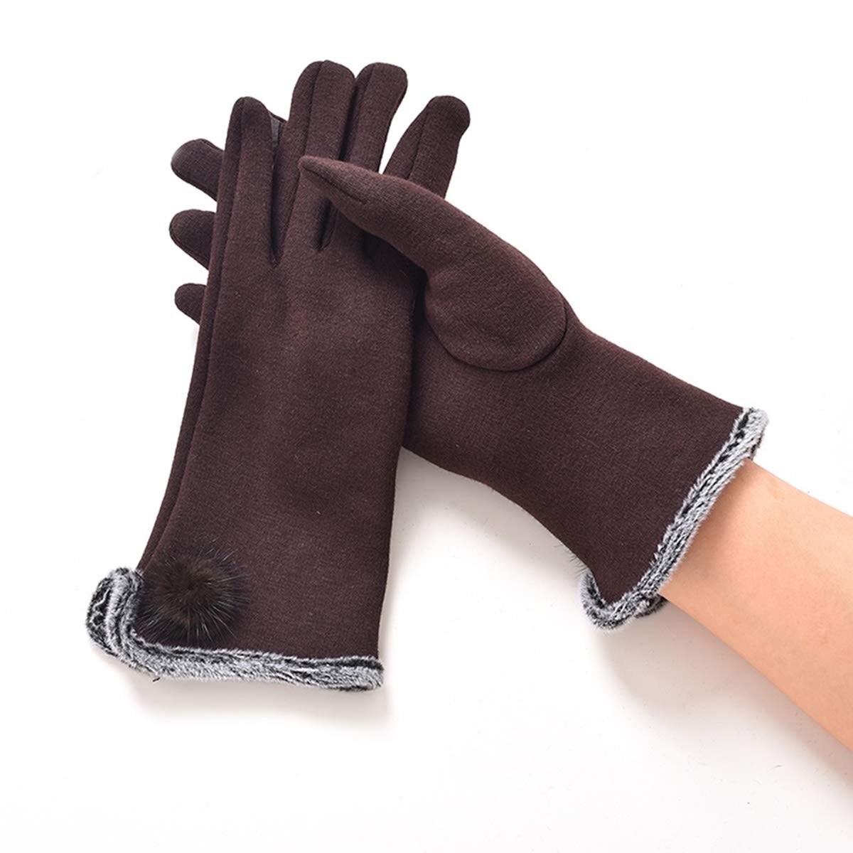 1 Pc 1 Pair Women Winter Gloves Color Brown #womens #winter #gloves 1 Pc 1 Pair Women Winter Gloves Color Brown