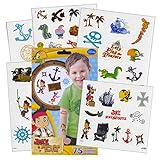 Jake and the Neverland Pirates Tattoos - 75 Assorted Temporary Tattoos