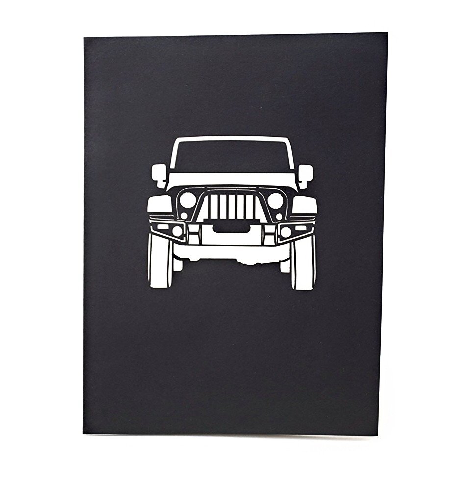 Voitur Retraite Pilotes Suv Hors Route Remise Des Diplomes Fete Des Peres Joyeux Anniversaire Anniversaire De Travail Poplife Cards Camion Jeep Pop Up Carte Pop Up Pour Toutes Les Occasions Papeterie Fournitures De