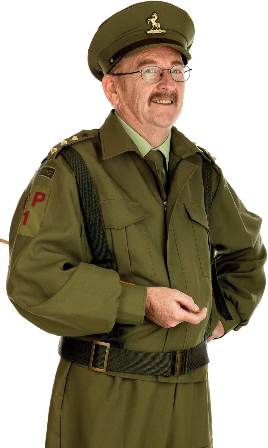 Fun Shack WW2 Soldier Costume, British Homeguard 1940s Fancy Dress, Men's Army Costume, Dads Army Outfit, Medium - Image 3