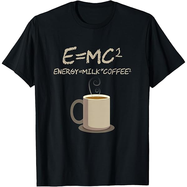 Amazon.com: Energy Milk x Coffee 2 T-Shirt : Clothing, Shoes & Jewelry