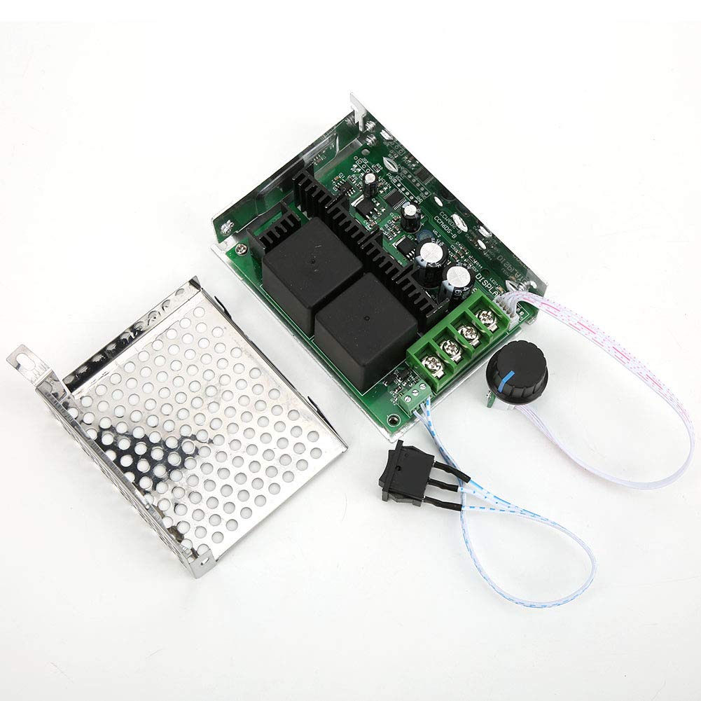 DC PWM Motor Controller Reversible 12V 24V 36V 40A High Power Motor Speed Controller Switch CCM6Ds-B, Schwarz oder Grau - Image 5