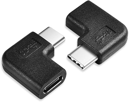 Amazon Aceyoon Usb Type C 変換 L字 2点セット Usb3 1 高速充電 データ同期 10gbps タイプc 変換アダプタ 90度 オス メス Usb C コネクター Androidスマホ Chromebook Xps 13などに対応 Aceyoon Usbアダプタ 通販