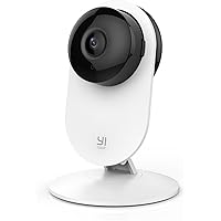 YI 1080p Home Camera, Indoor 2.4G IP Security Surveillance System with 24/7 Emergency Response, Night Vision for Home/Office/Baby/Nanny/Pet Monitor with iOS, Android App - Cloud Service Available