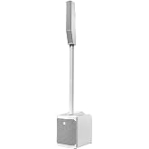 Electro Voice Evolve 30m 1000W Portable Column Pa System (White) | Ergonomic Aluminum Handle, 10 Inch Subwoofer, and Class-D Amplifier White