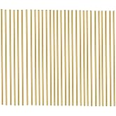 Brass Rods 1mm x 100mm, 30 PCS, Knife Handle Material, Solid Brass Round Rod Stock for Crafts, Knife Pins, Rivet Dowel for Knifemaking Handles Scales, for Hardware, Novelty, DIY, Hobby, Model Car