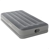 Intex Dura-Beam Prestige Mid-Rise Twin Air Mattress with USB Pump