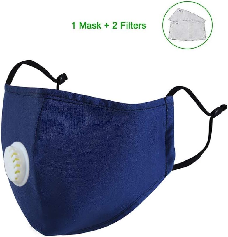 Lifet Washable Cotton Face Shield Cute Fashion M-a-s-k Portable Practical Tool for Gym School