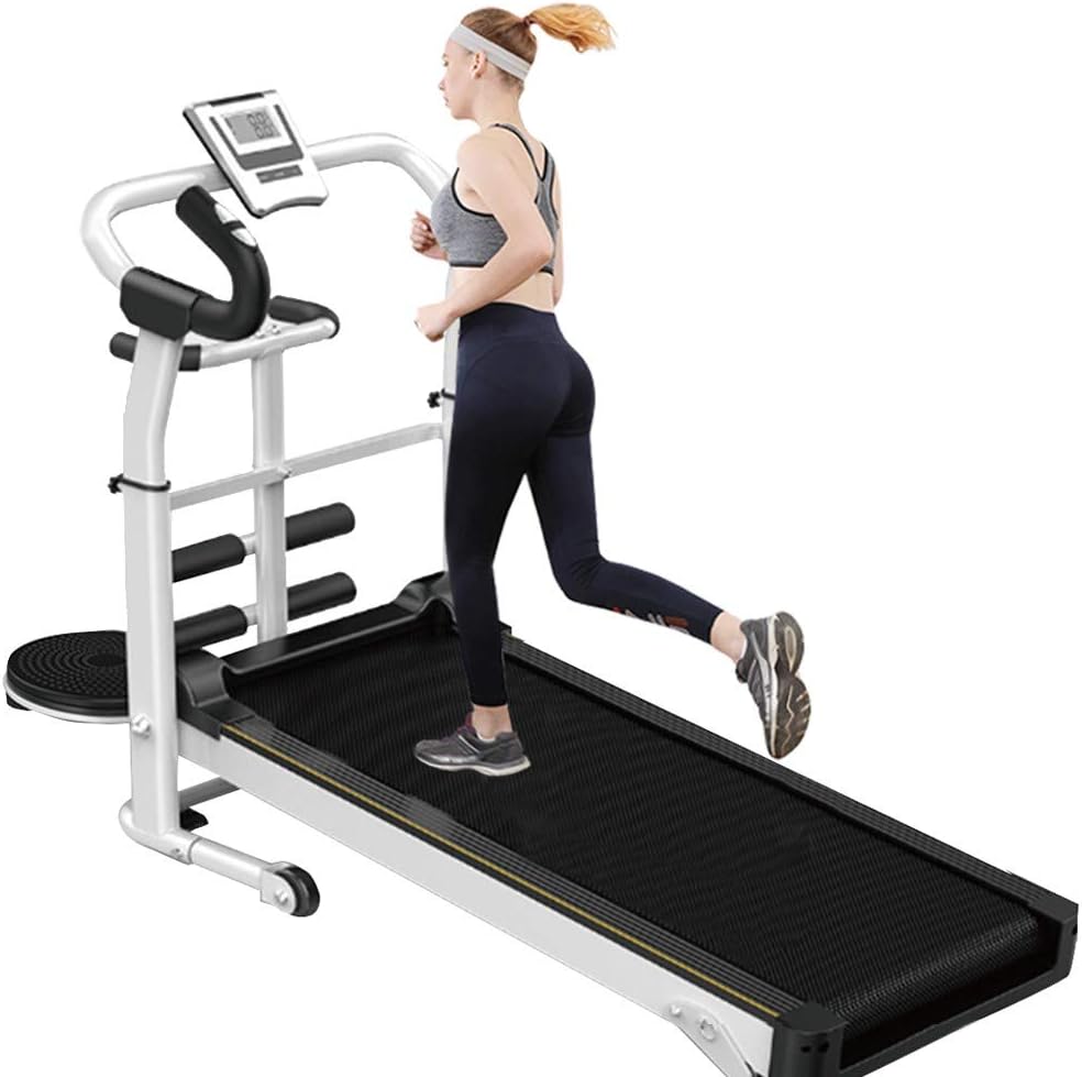 WEELOLOE Mechanical Treadmill Household Model Walker Multi-Functional Folding