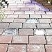 ASTRAEUS Brick Light Solar Ice Light Ice Cube Lights Buried Light Paver for Garden Courtyard Pathway Patio Outdoor Decoration 4 Pack RGB (Upgraded Package)