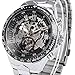 BEST SELLING Russian Noble Sports Men's Automatic Mechanical Watch Metal Skeleton + BOX