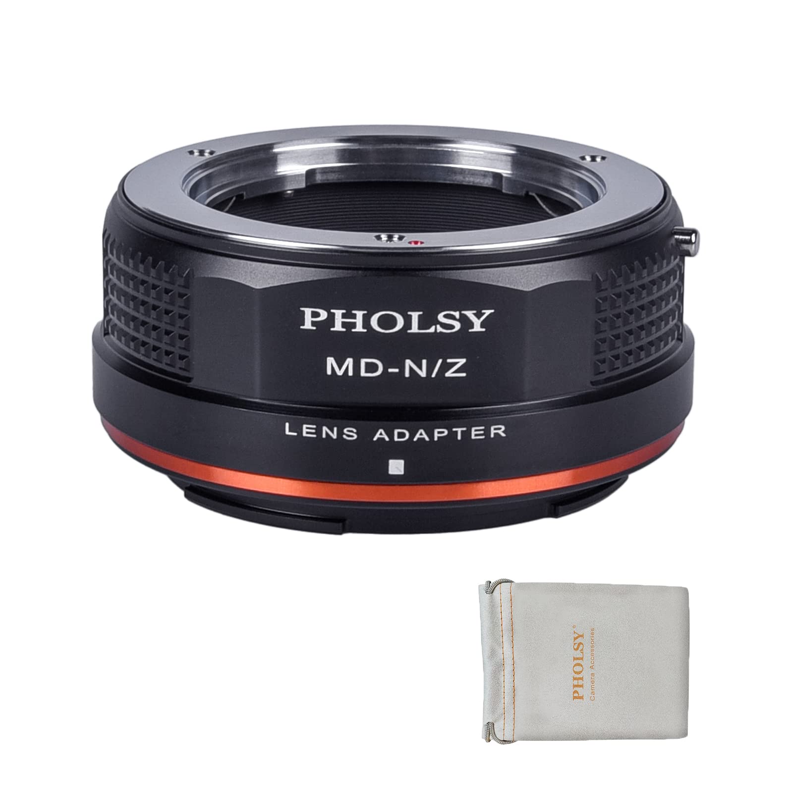 PHOLSY Lens Mount Adapter Compatible with Minolta Rokkor MD/MC/SR Lens Compatible with Minolta MD to Nikon Z Mount Camera Body Compatible with Nikon Zfc, Z30, Z9, Z8, Z6II, Z7II, Z6, Z7, Z5, Z50