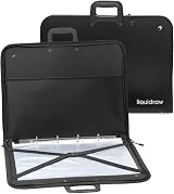 Liquidraw A2 Art Portfolio Case 10 Sleeves Water Resistant Binder view 1