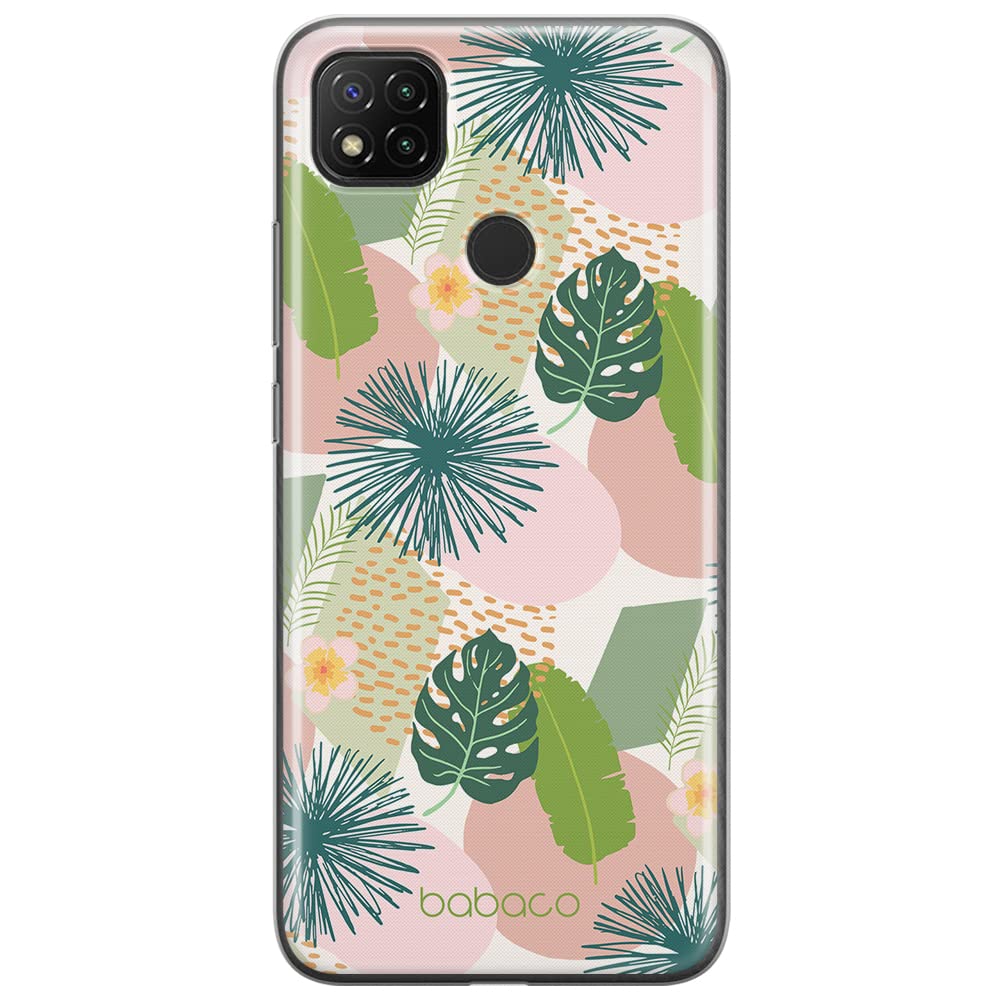Babaco ERT GROUP mobile phone case for Xiaomi REDMI 9C original and officially Licensed pattern Plants 012 optimally adapted to the shape of the mobile phone, case made of TPU